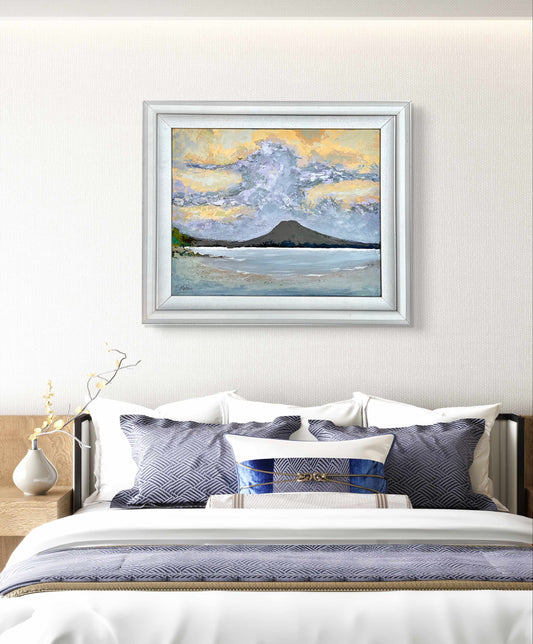 Dawn Sky Antrim Coast Original Painting